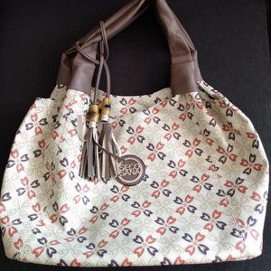 Secosana Handbag Top Handle Purse Multicolor EUC